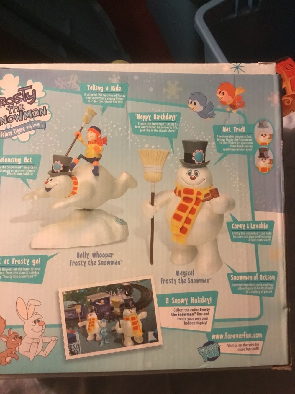 Frosty The Snowman Deluxe Figure With Sound - Warner Bros. Entertainment (Frosty The Snowman) action figure collectible [Barcode 879104003268] - Main Image 2