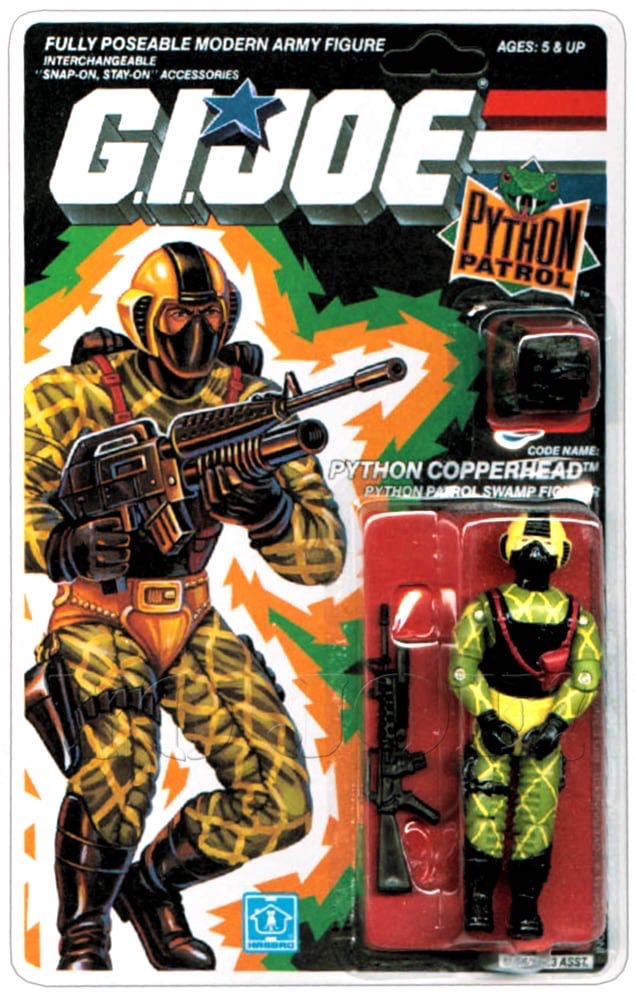Copperhead [v2 - Python Patrol] - Hasbro (G.I. Joe - A Real American Hero) action figure collectible - Main Image 2