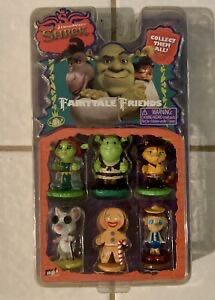 Dreamworks Shrek Fairytale Friends Mini Set Vtg Dreamworks Puss In Boots Donkey Dragon 2 - MGA (Shrek) action figure collectible [Barcode 035051409502] - Main Image 1