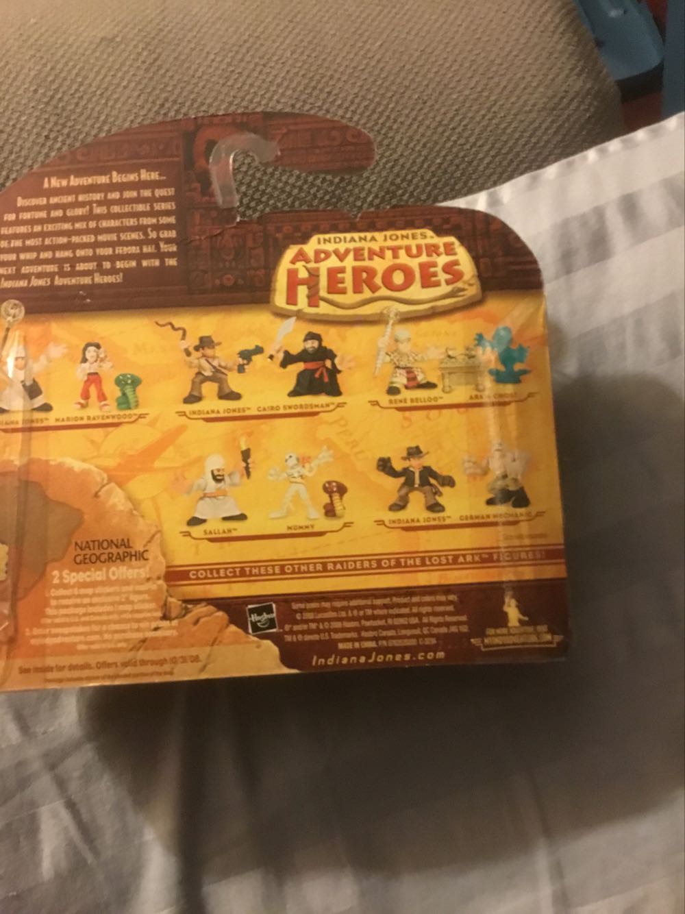 Adventure Heroes Indiana Jones - Hasbro (Indiana Jones) action figure collectible [Barcode 653569307464] - Main Image 2