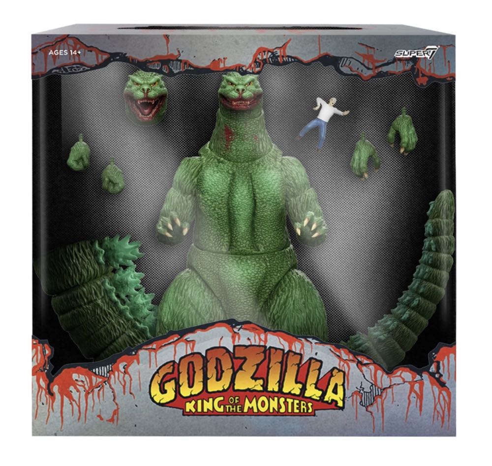 Super7 X Toho Ultimates! Godzilla King Of The Monsters Thirsty For Blood Version (SDCC Exclusive) - Super 7 action figure collectible [Barcode 840049830783] - Main Image 2