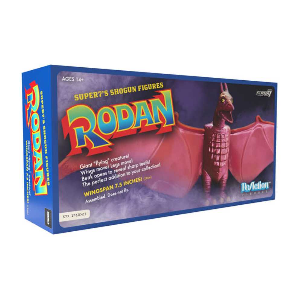 Super 7 Shogun Warriors Rodan 3.75” Reaction Godzilla - Super 7 (Godzilla) action figure collectible [Barcode 840049832343] - Main Image 3