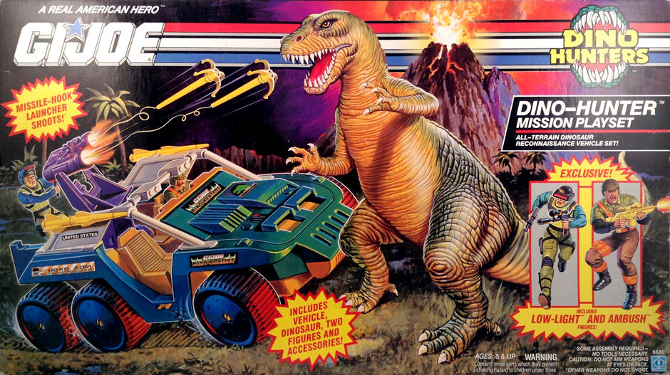 Low-Light [v4 - Dino Hunters] - Hasbro (G.I. Joe - A Real American Hero) action figure collectible - Main Image 2