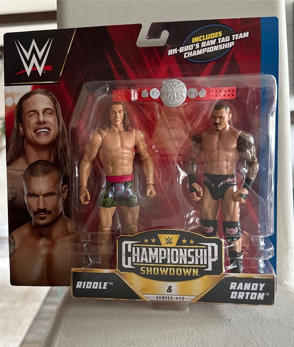 Randy Orton & Matt Riddle 2-Pack - SummerSlam 2021 - Mattel (WWE Championship Showdown 2-Packs) action figure collectible [Barcode 194735114900] - Main Image 2