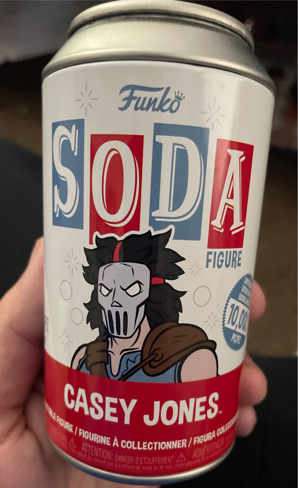 Funko Soda Chase Casey Jones (TMNT) - Funko (Funko Soda) action figure collectible [Barcode 889698574396] - Main Image 2