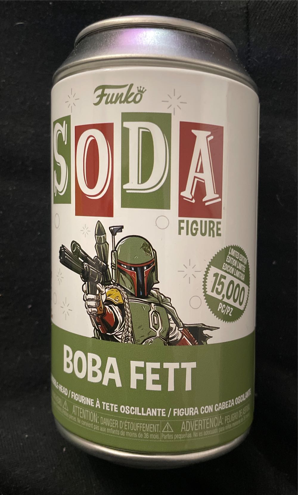 Boba Fett - Funko (Funko Soda) action figure collectible [Barcode 889698616553] - Main Image 2