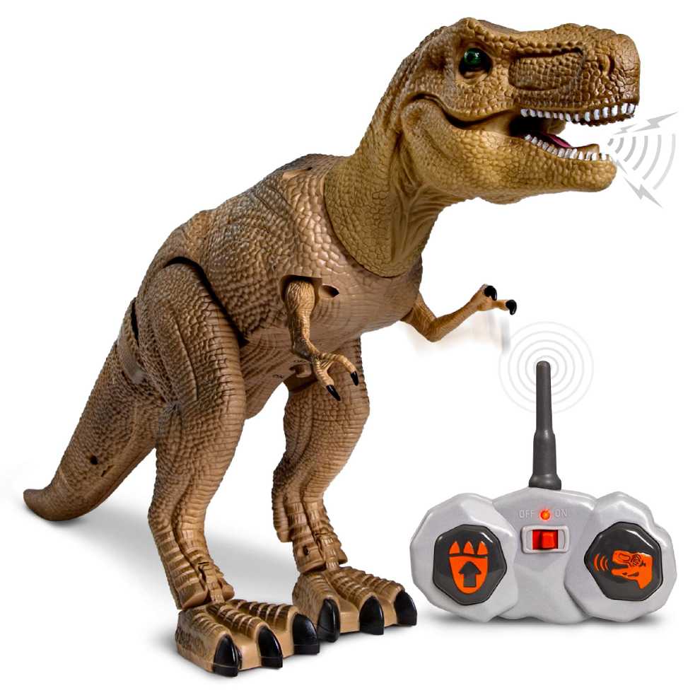 Animated Remote Control Rc Dinosaur The Black Series Rex  action figure collectible [Barcode 843479102666] - Main Image 4