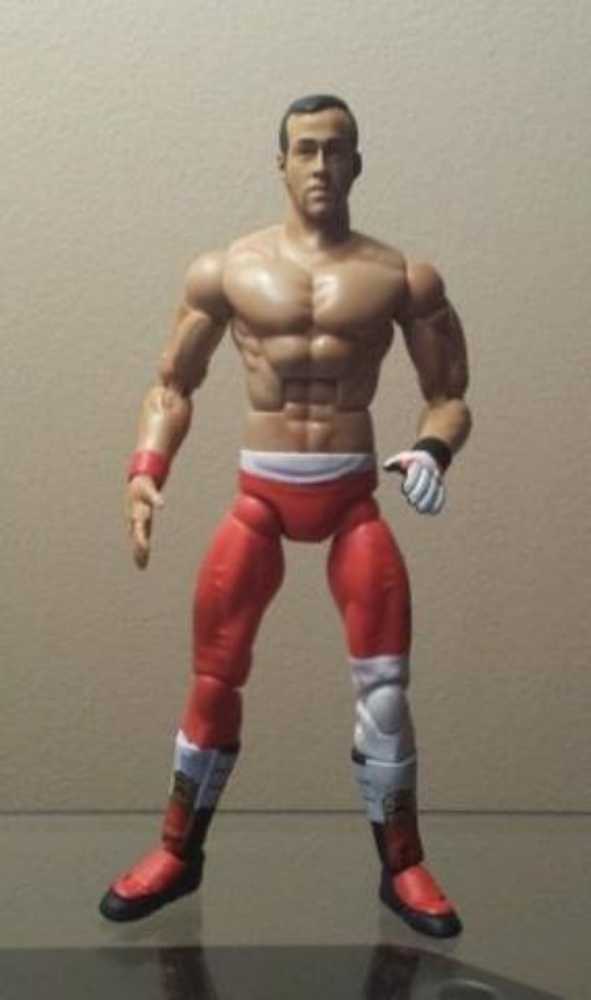 Tna Impact Wrestling Marvel Toys Series 6 Green Sonjay Dutt Signed Autographed - ToyBiz - Marvel (TNA Wrestling Impact! Series 6) action figure collectible [Barcode 883199901415] - Main Image 3