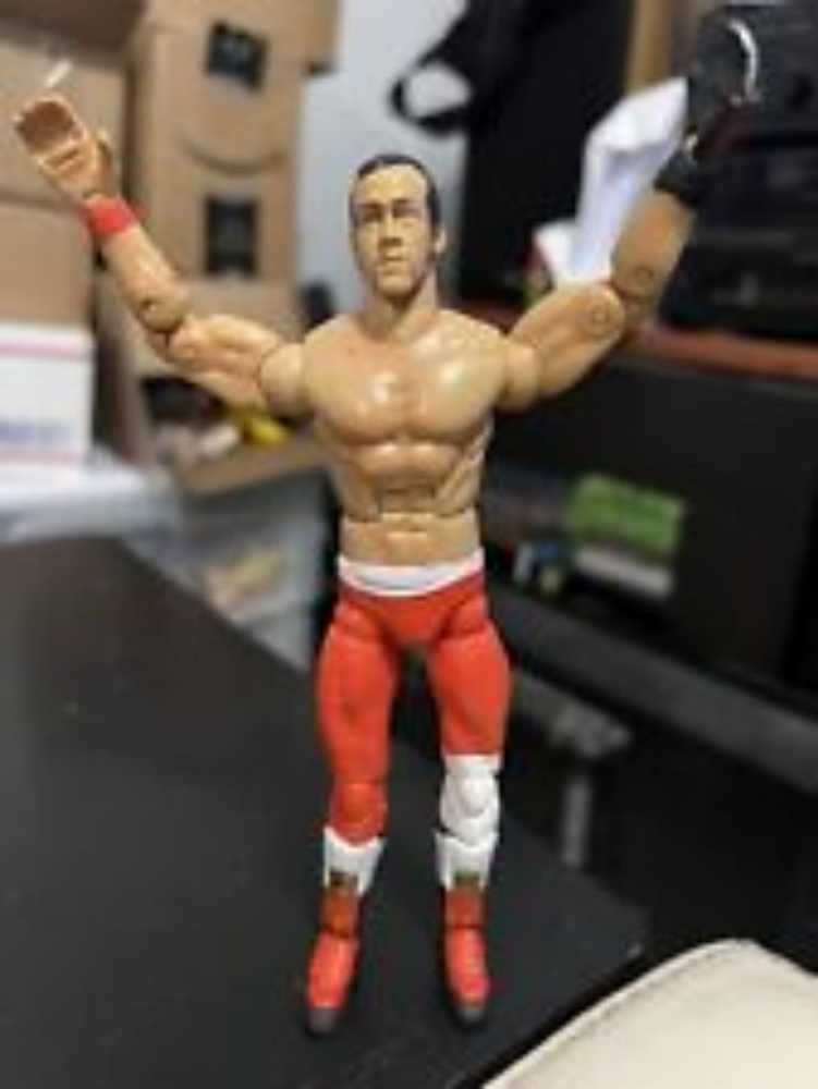 Tna Impact Wrestling Marvel Toys Series 6 Green Sonjay Dutt Signed Autographed - ToyBiz - Marvel (TNA Wrestling Impact! Series 6) action figure collectible [Barcode 883199901415] - Main Image 4