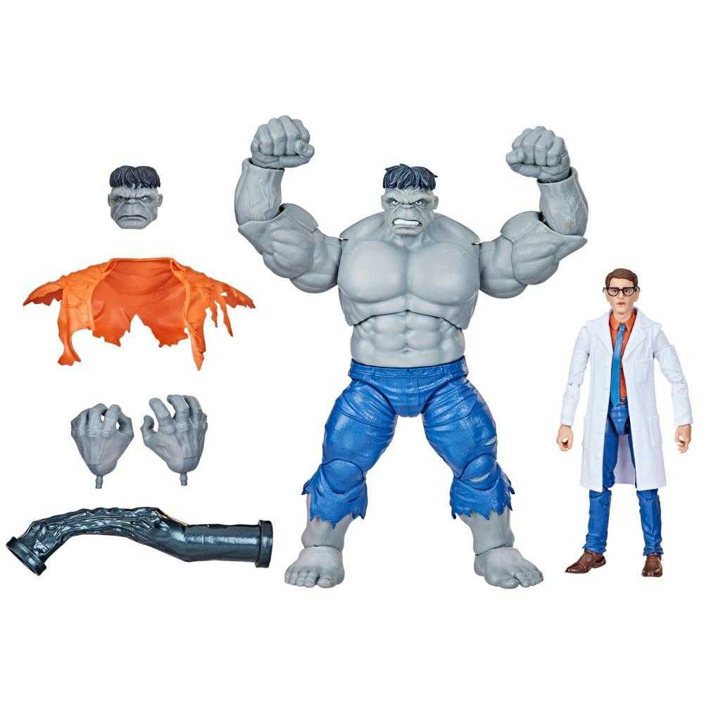 Gray Hulk & Bruce Banner - Hasbro (Avengers: Beyond Earth’s Mightiest) action figure collectible - Main Image 4