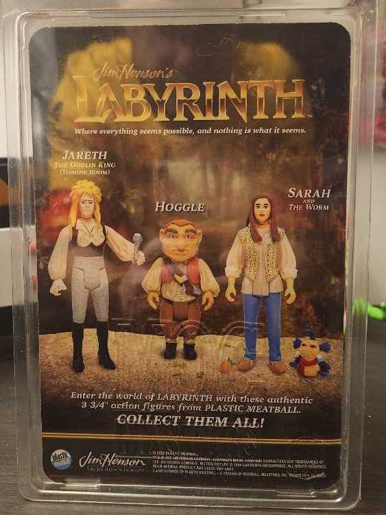 Labyrinth - Hoggle - Plastic Meatball (Labyrinth) action figure collectible - Main Image 2