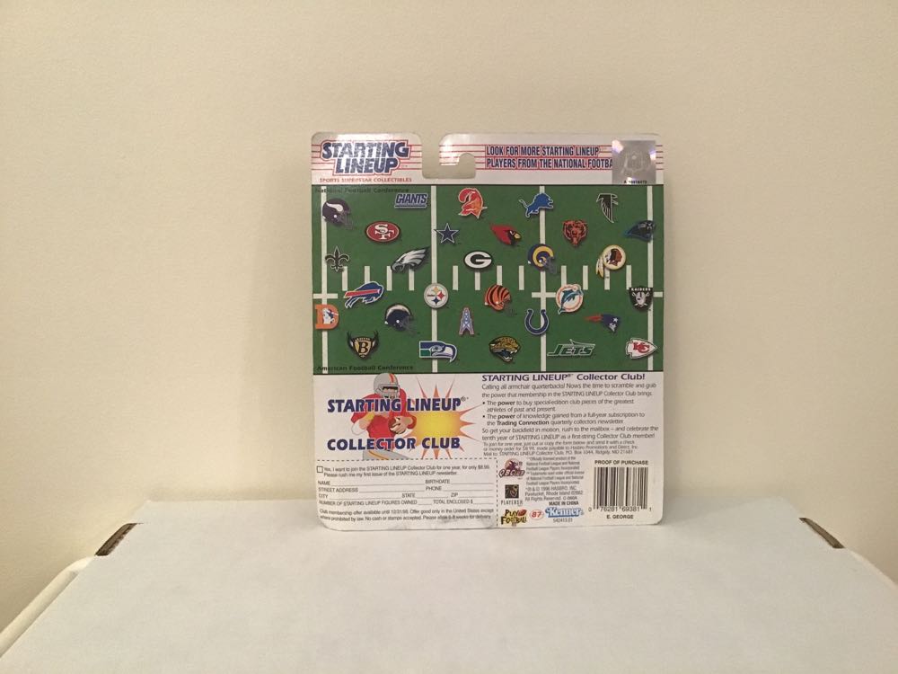Eddie George - Kenner action figure collectible - Main Image 2