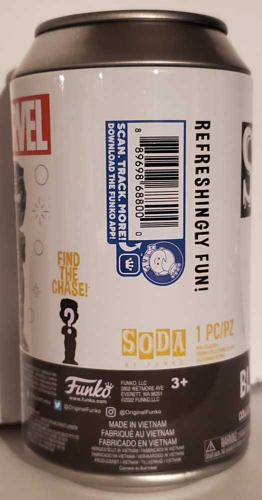 SODA Black Panther - Marvel: Black Panther Wakanda Forever Chase - Funko (Funko Vinyl SODA) action figure collectible [Barcode 889698688000] - Main Image 3