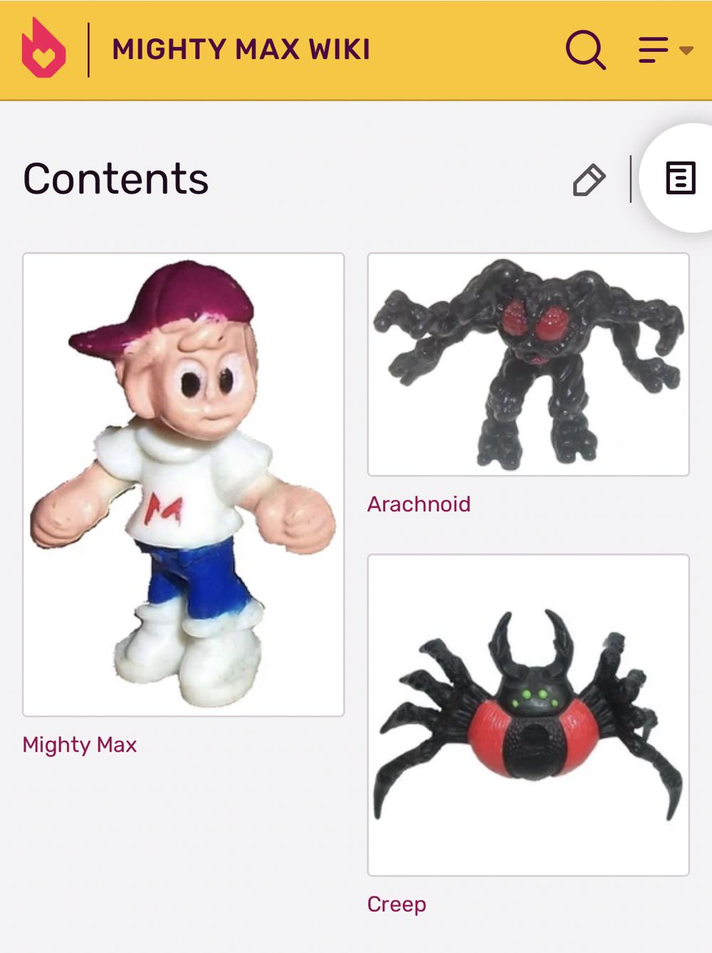 Mighty Max Trapped by Arachnoid - Bluebird Toys (Mighty Max: Doom Zone) action figure collectible - Main Image 4