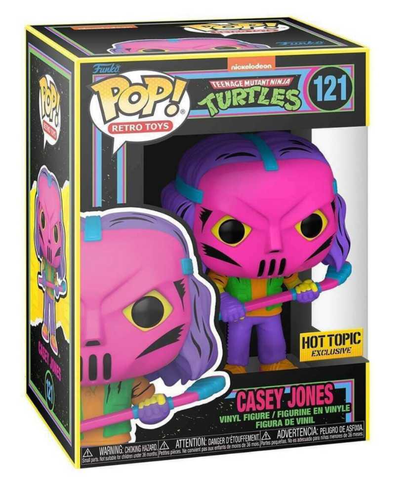 Teenage Mutant Ninja Turtles: Casey Jones #121 - Funko (TMNT) action figure collectible [Barcode 889698736176] - Main Image 2