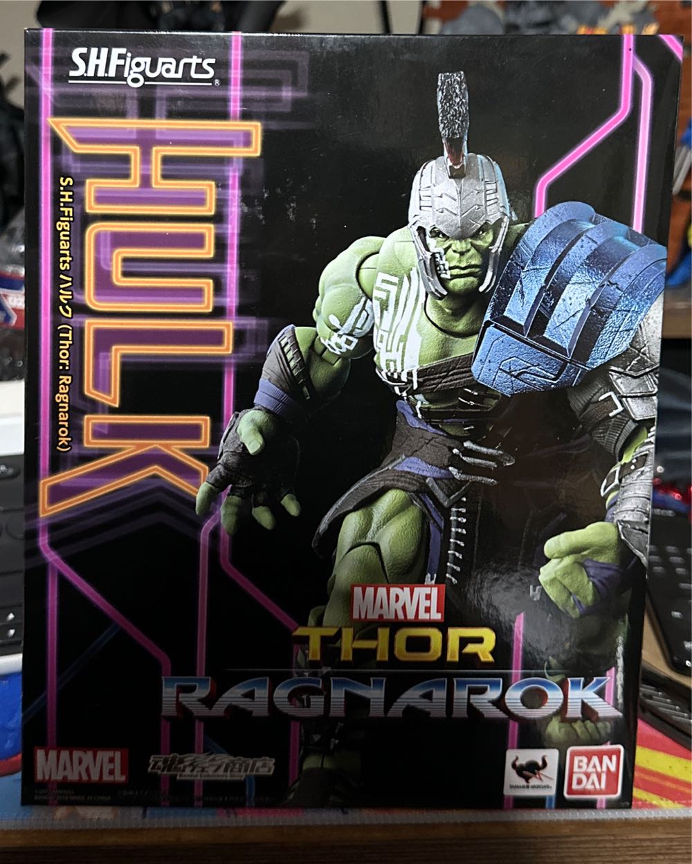 Tamashii Nations Bandai S.h. Figuarts Hulk Thor: Ragnarok Action Figure  action figure collectible [Barcode 4549660239277] - Main Image 2