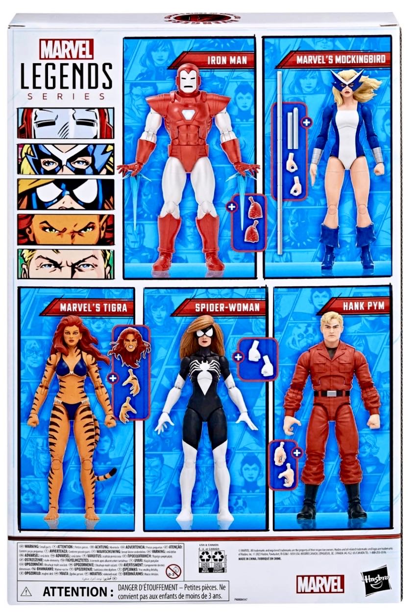 Marvel Legends Avengers 60th Anniversary Series THE WEST COAST AVENGERS Box Set (Exclusive) - Hasbro (Marvel Legends Deluxe Series) action figure collectible - Main Image 2
