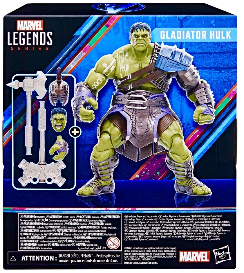 Gladiator Hulk - Hasbro (Thor: Ragnarok) action figure collectible [Barcode 5010996178312] - Main Image 2