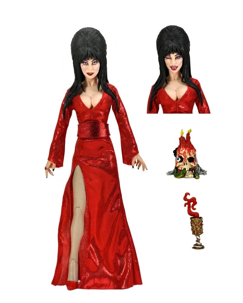 Elvira Mistress of The Dark - Celebrity (Elvira Mistress of The Dark: Red, Fright & Boo) action figure collectible [Barcode 634482560808] - Main Image 2