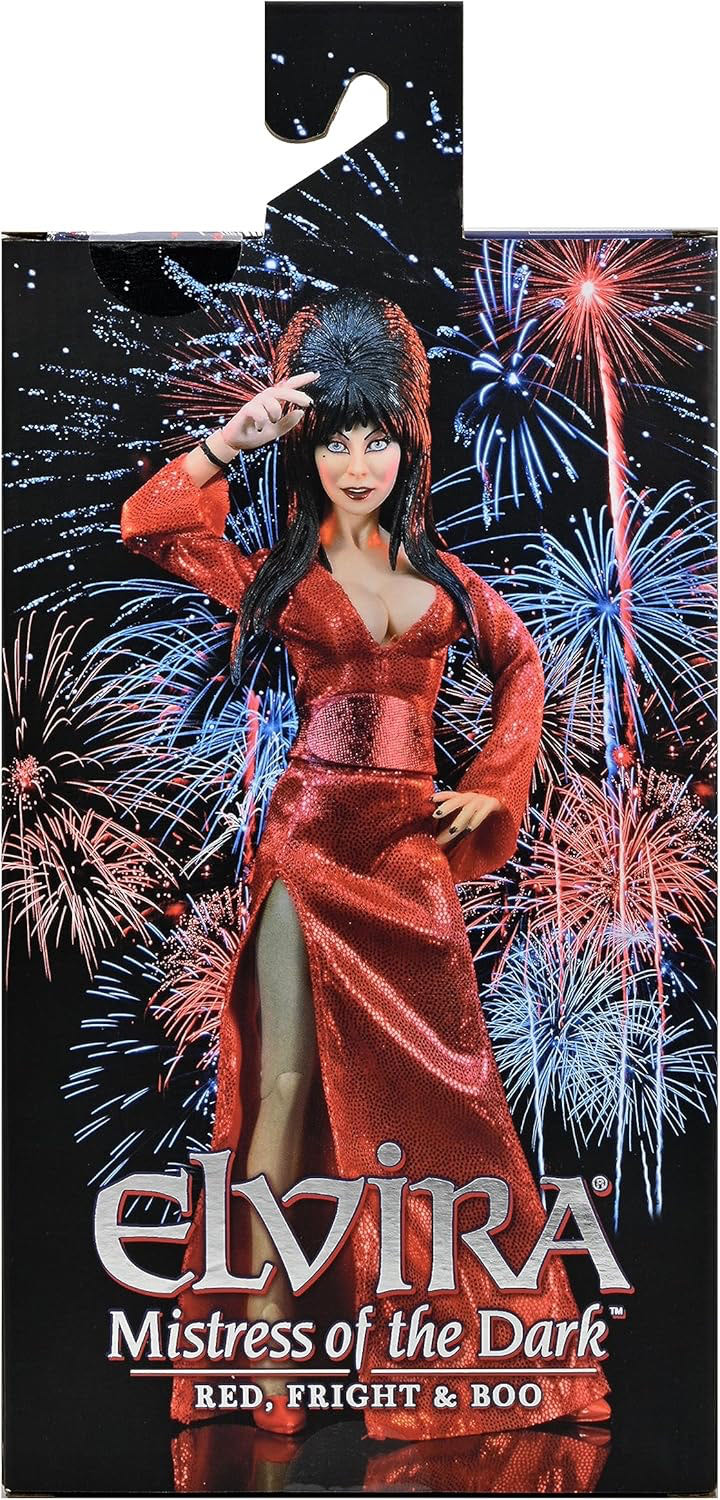 Elvira Mistress of The Dark - Celebrity (Elvira Mistress of The Dark: Red, Fright & Boo) action figure collectible [Barcode 634482560808] - Main Image 3