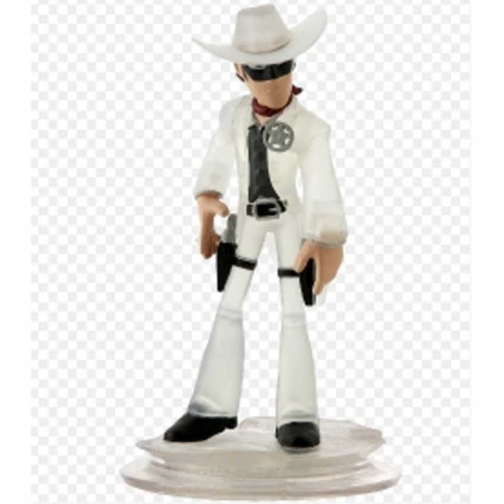 DISNEY INFINITY LONE RANGER ACTION FIGURE CRYSTAL  action figure collectible - Main Image 2