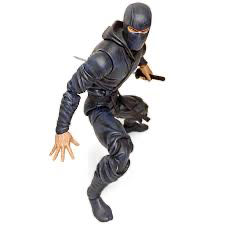 Articulated Icons The Feudal Series Deluxe Black Ninja - Articulated Icons action figure collectible - Main Image 3