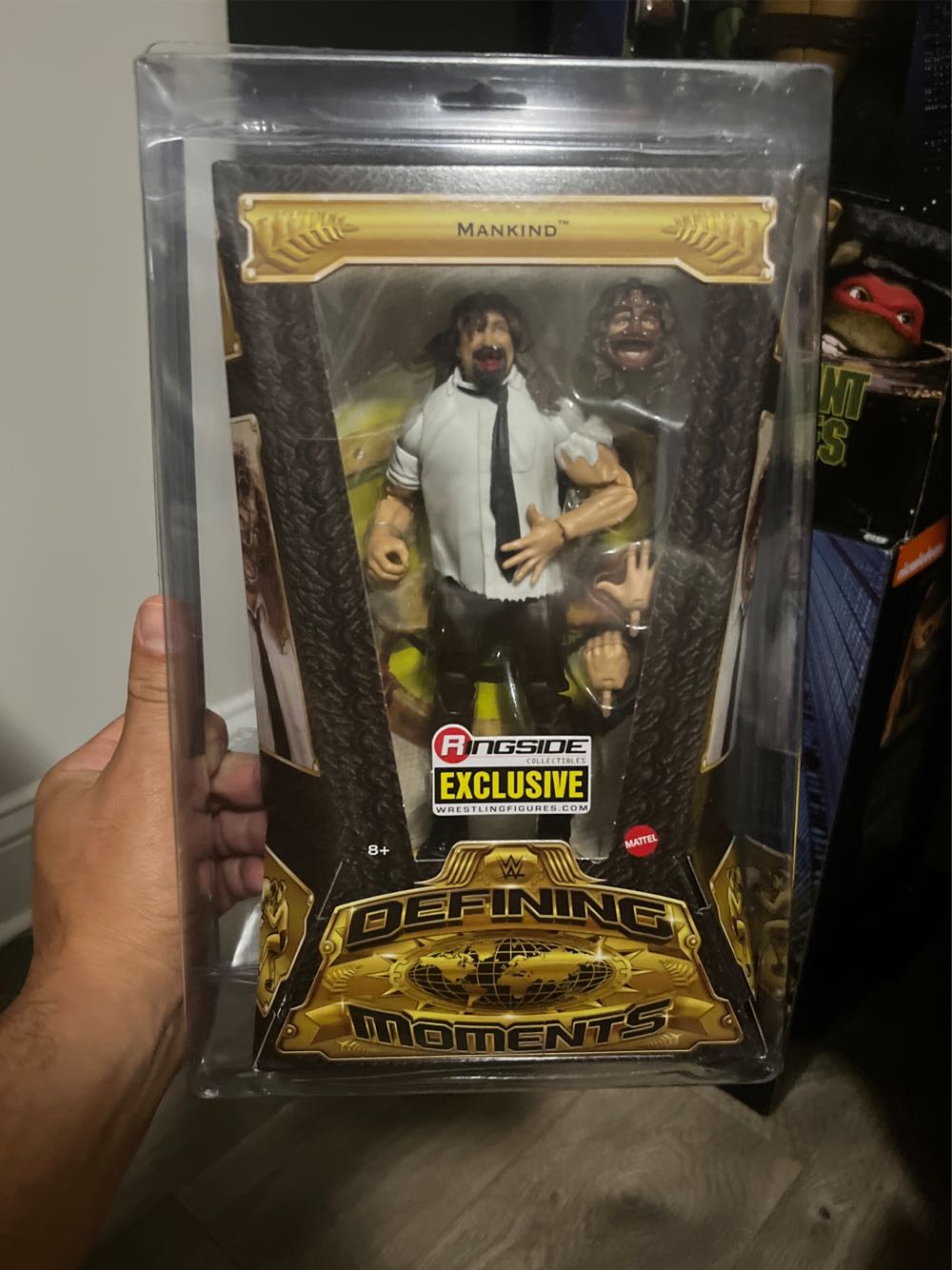 Wwe Defining Moments 4 Pack Bundle Shawn Michaels,Cody Rhodes, Bret Hart, Mandkind - Mattel Wwe (Wwe Elite) action figure collectible [Barcode 194735124404] - Main Image 3