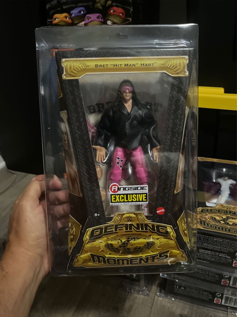 Wwe Defining Moments 4 Pack Bundle Shawn Michaels,Cody Rhodes, Bret Hart, Mandkind - Mattel Wwe (Wwe Elite) action figure collectible [Barcode 194735124404] - Main Image 4