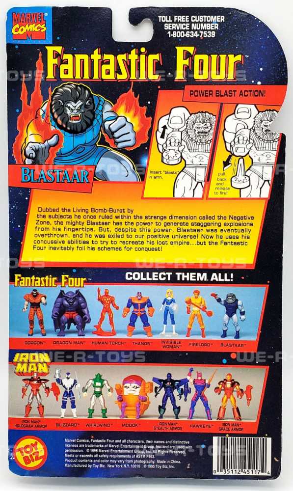 Blastaar  (Fantastic Four) action figure collectible - Main Image 2