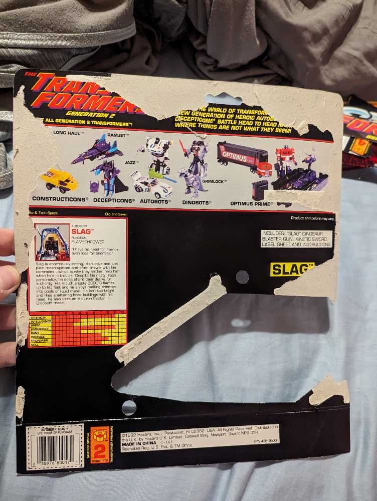 Transformers - Generation 2: Slag - Hasbro (Transformers G2) action figure collectible - Main Image 4