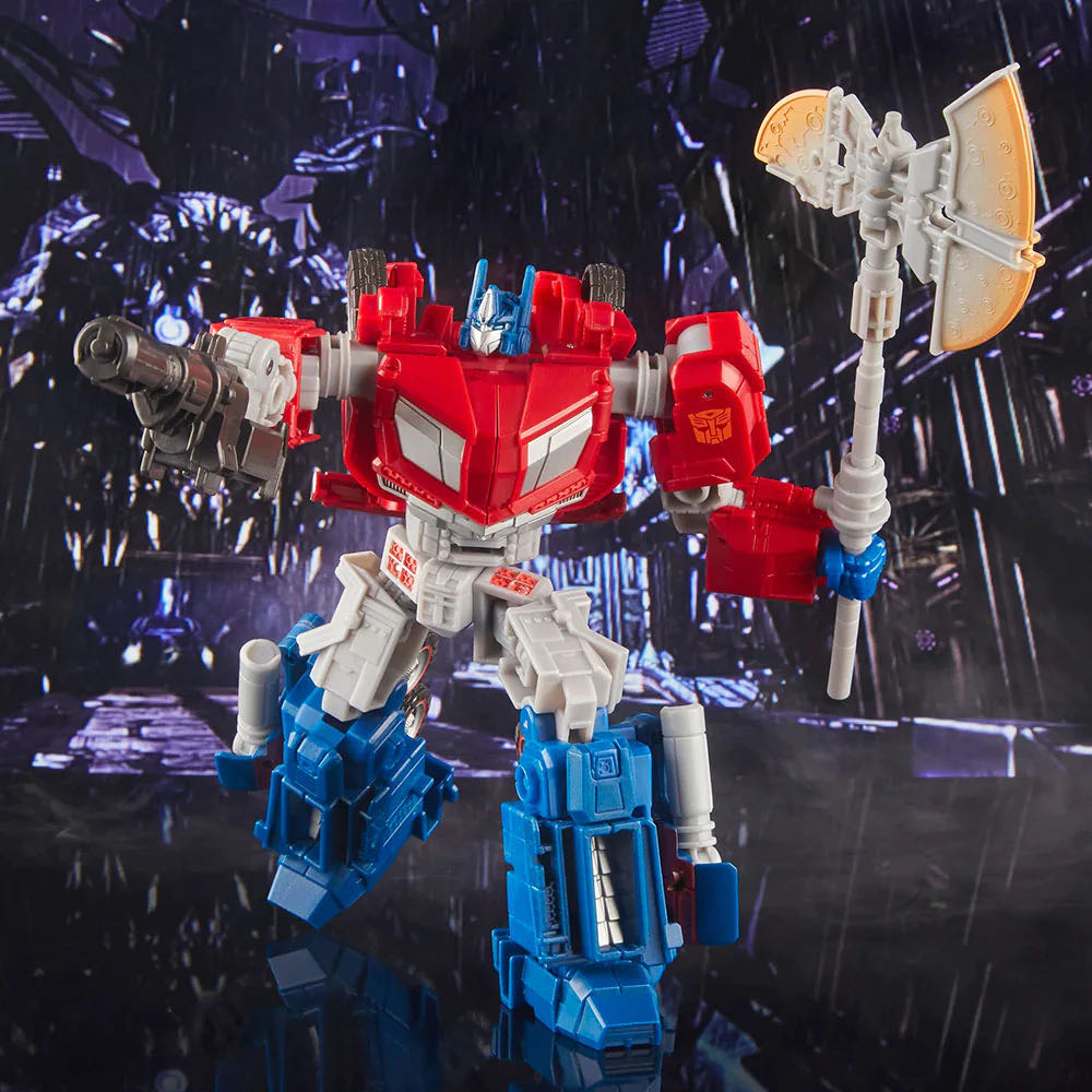 S.S. Voyager Class War For Cybertron Optimus Prime - Hasbro (Transformers) action figure collectible - Main Image 3