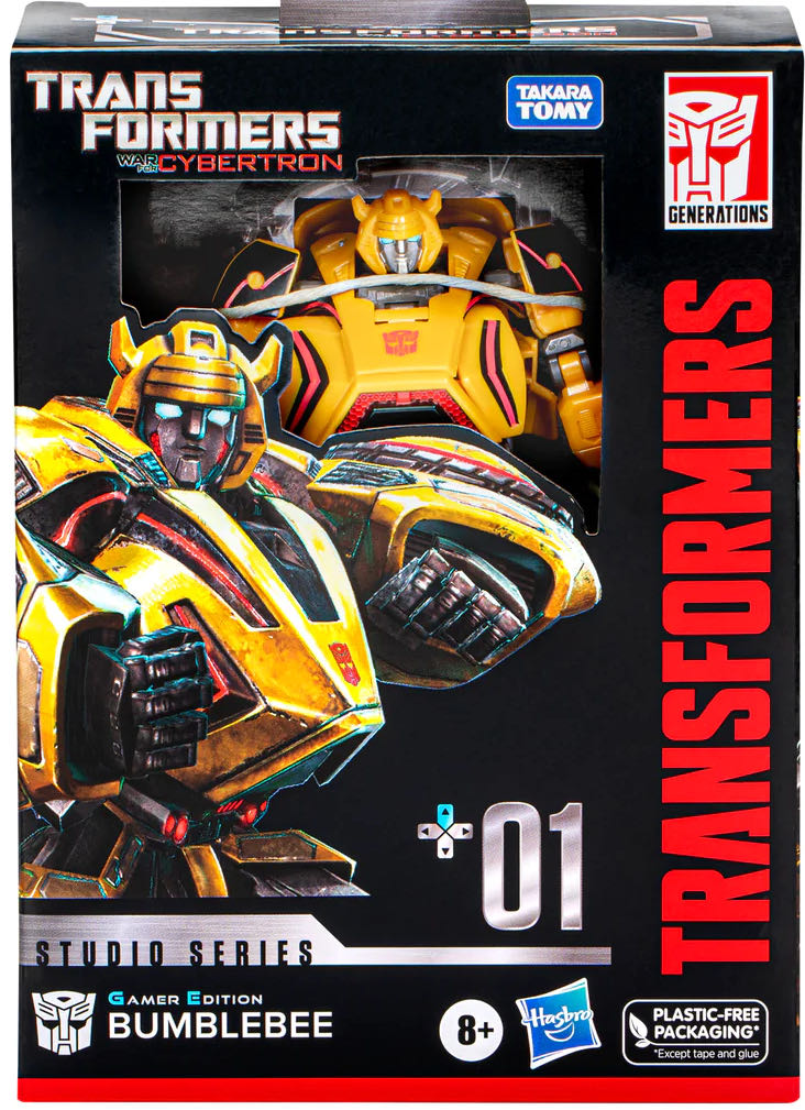S.S. Deluxe Class War For Cybertron Bumblebee - Hasbro (Transformers) action figure collectible - Main Image 4