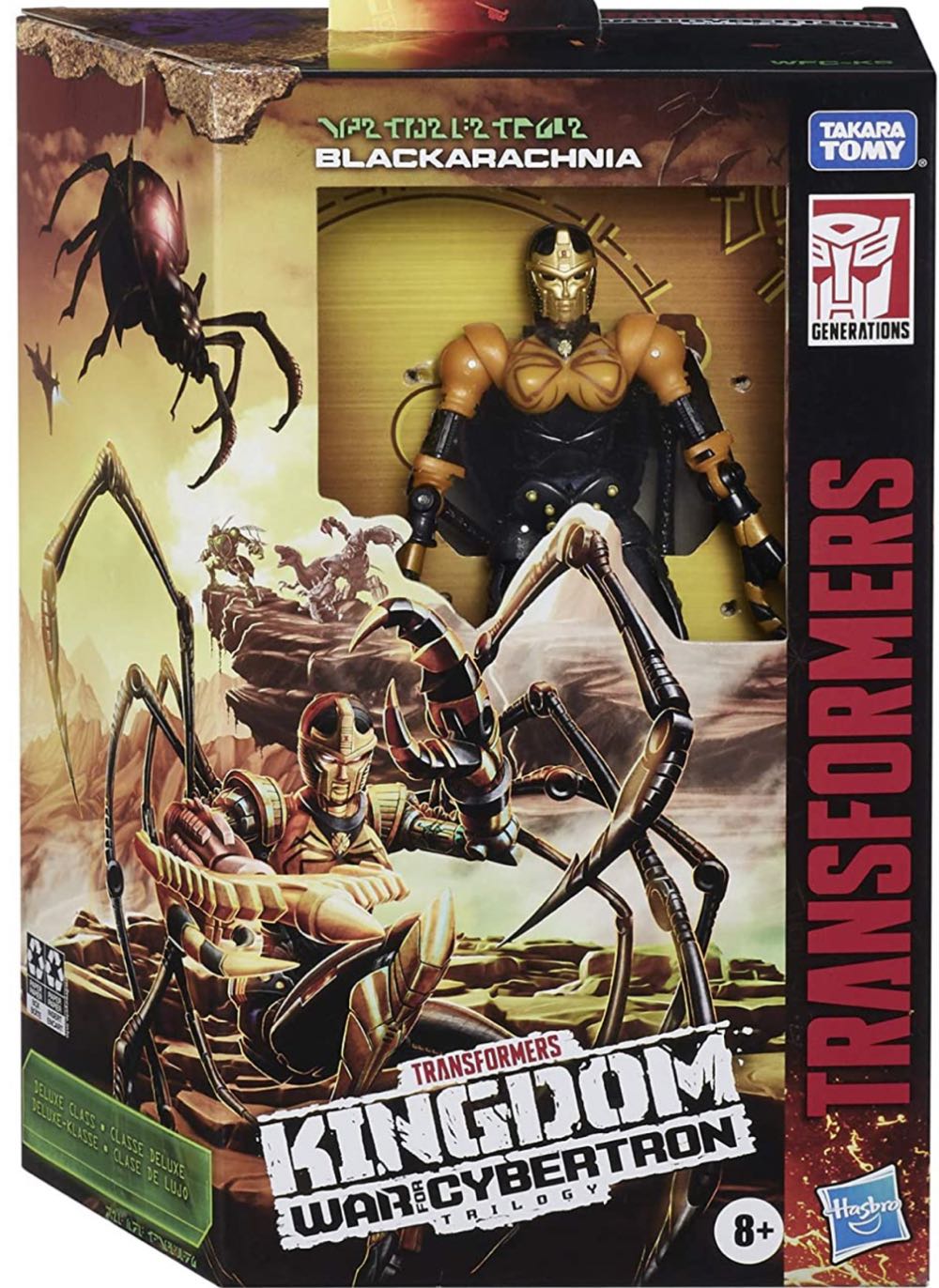 Kingdom Deluxe Class Blackarachnia - Hasbro (Transformers) action figure collectible - Main Image 3