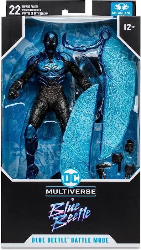 Blue Beetle: Blue Beetle (Battle Mode) - McFarlane (DC Multiverse) action figure collectible - Main Image 3