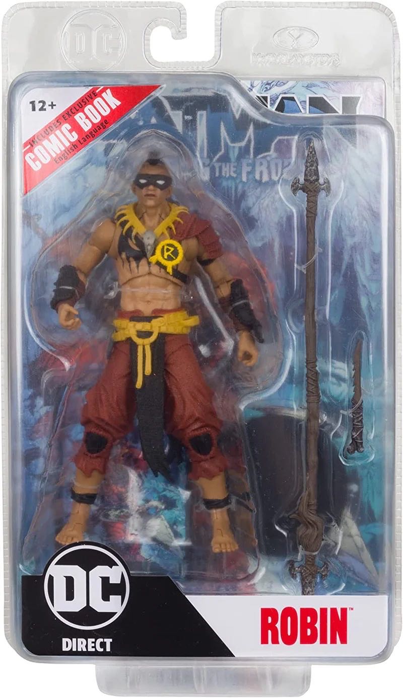 Batman: Robin (Fight The Frozen) - McFarlane (DC Multiverse) action figure collectible - Main Image 3