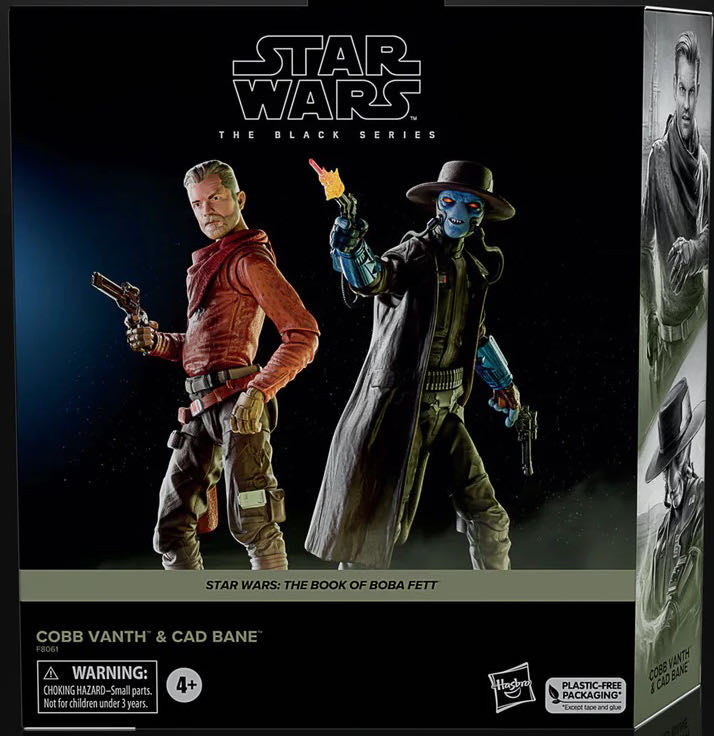 BOBF: Cobb Vanth & Cad Bane - Hasbro (Star Wars) action figure collectible - Main Image 4