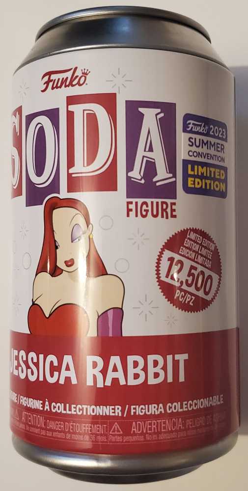 SODA Jessica Rabbit - Who Framed Roger Rabbit? - Funko (Funko Vinyl SODA) action figure collectible [Barcode 889698670654] - Main Image 2