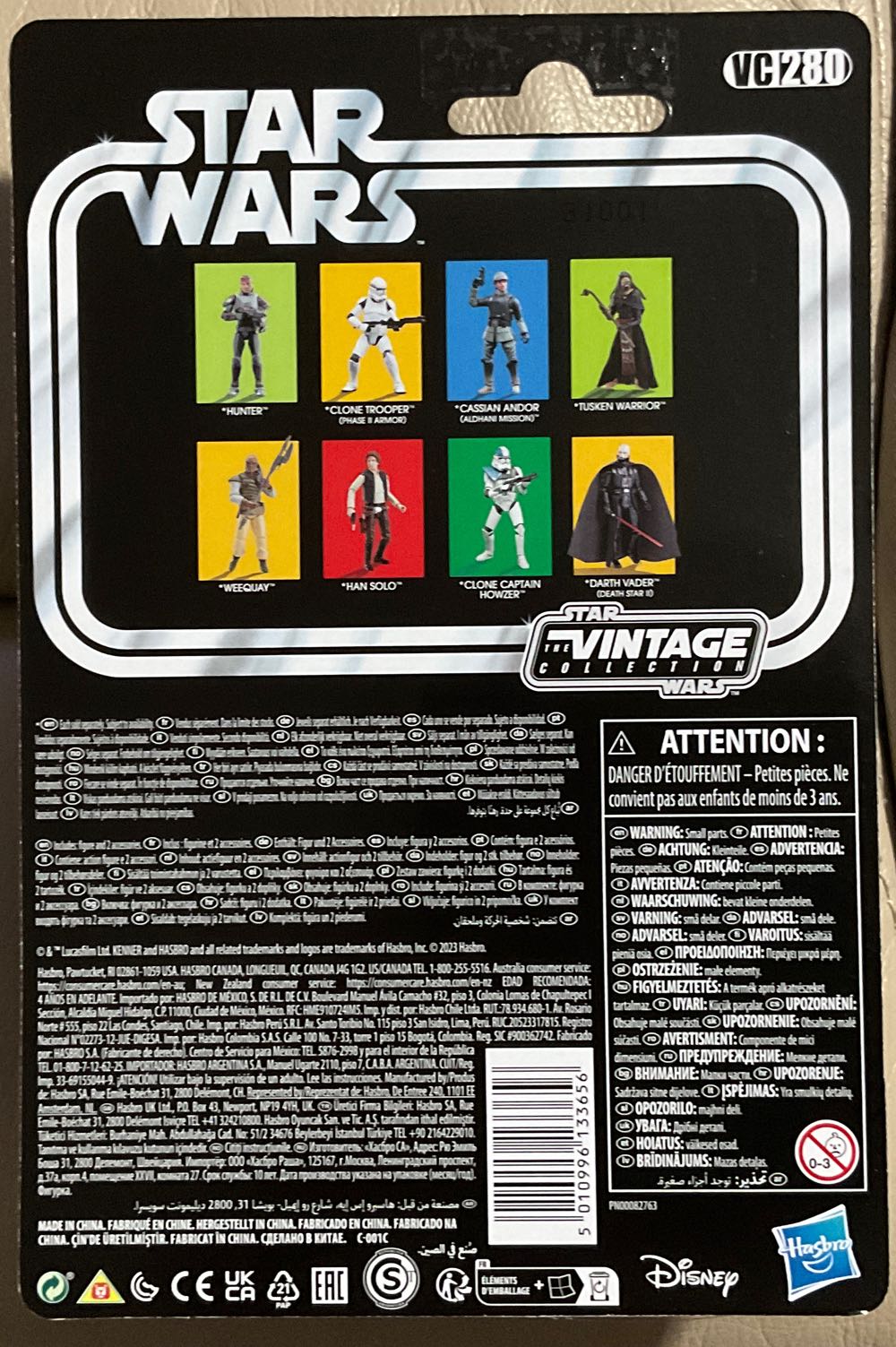 Vintage Collection - #280 - Darth Vader - Disney/ Hasbro (Return Of The Jedi) action figure collectible - Main Image 2