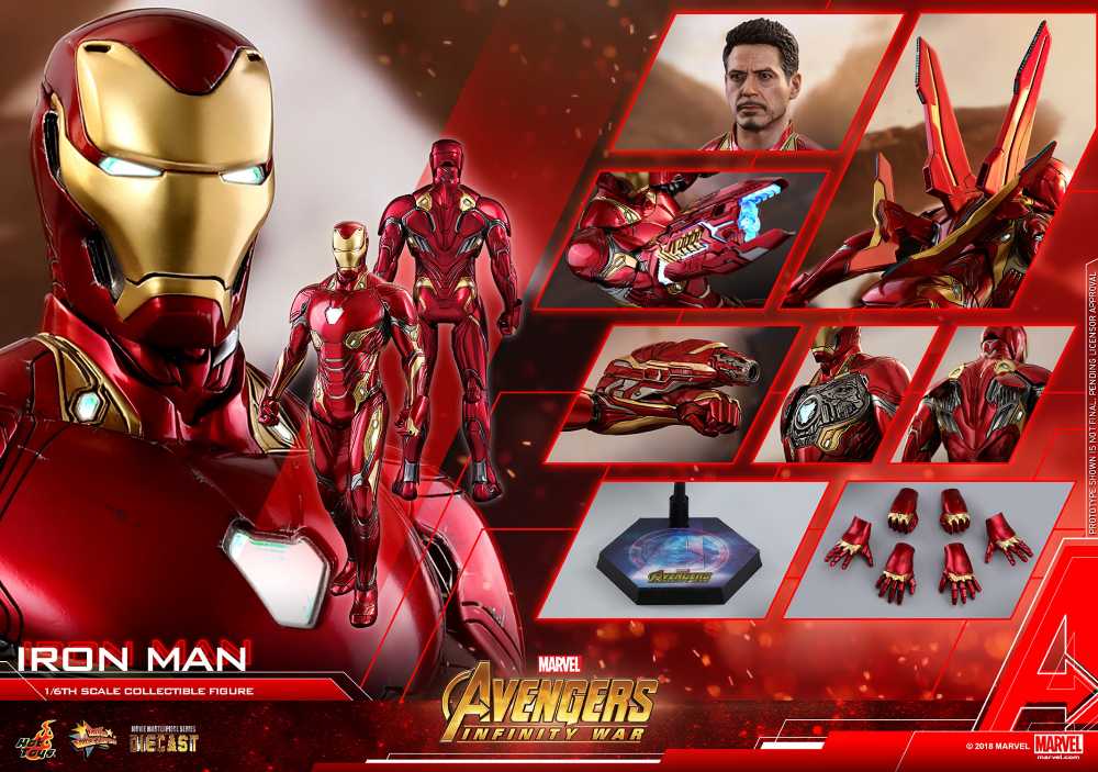 Avengers: Infinity War - Hot Toys (Iron Man Mark L) action figure collectible - Main Image 2