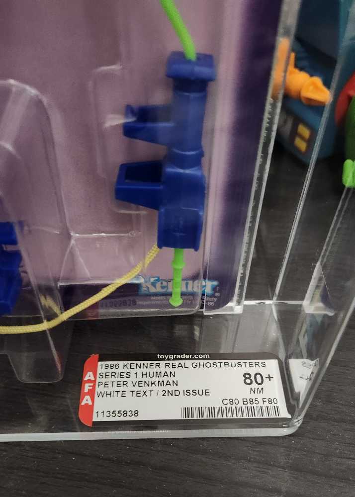 The Real Ghostbusters - Peter Venkman and Grabber Ghost - Kenner (The Real Ghostbusters) action figure collectible [Barcode 076281800103] - Main Image 3