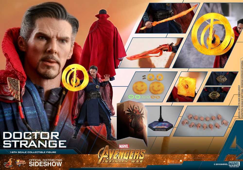 Avengers: Infinity War - Hot Toys (Doctor Strange) action figure collectible - Main Image 2