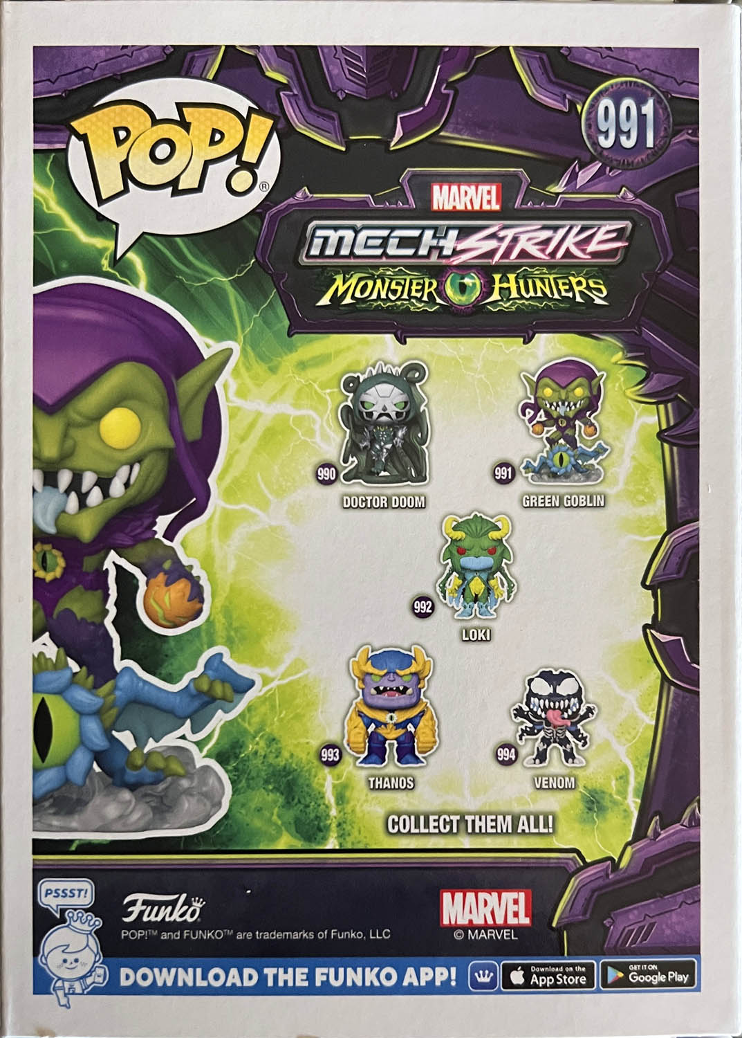 Green Goblin - Funko (POP! MARVEL) action figure collectible - Main Image 2