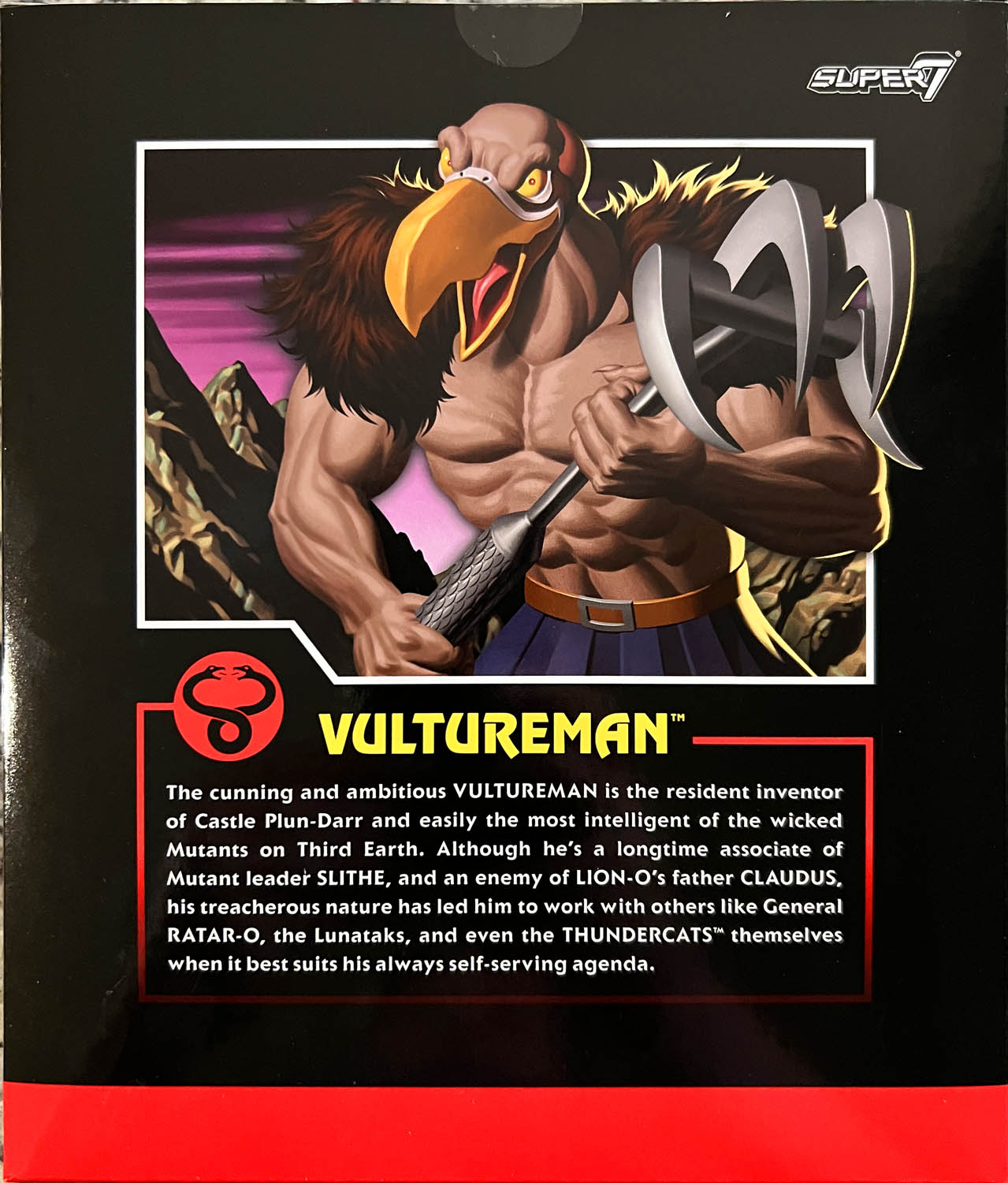 Vultureman - Super 7 (Thundercats Ultimates) action figure collectible - Main Image 2