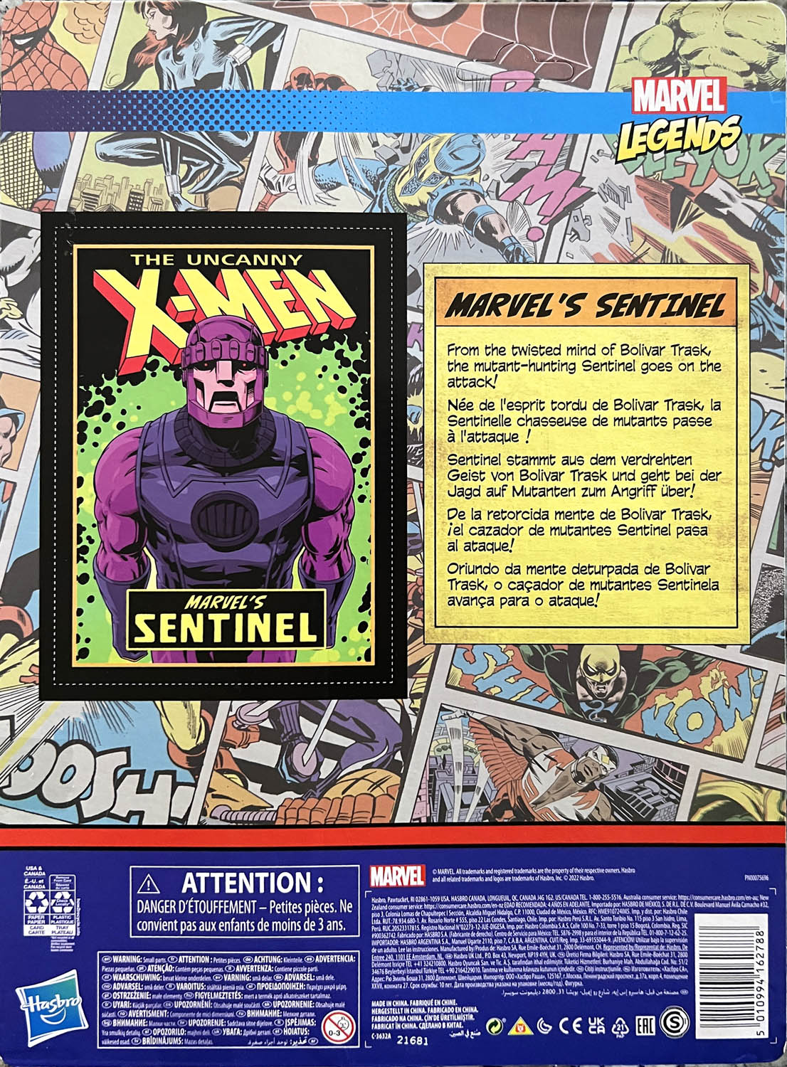 Sentinel - Kenner/Hasbro (Marvel Legends Retro) action figure collectible - Main Image 2