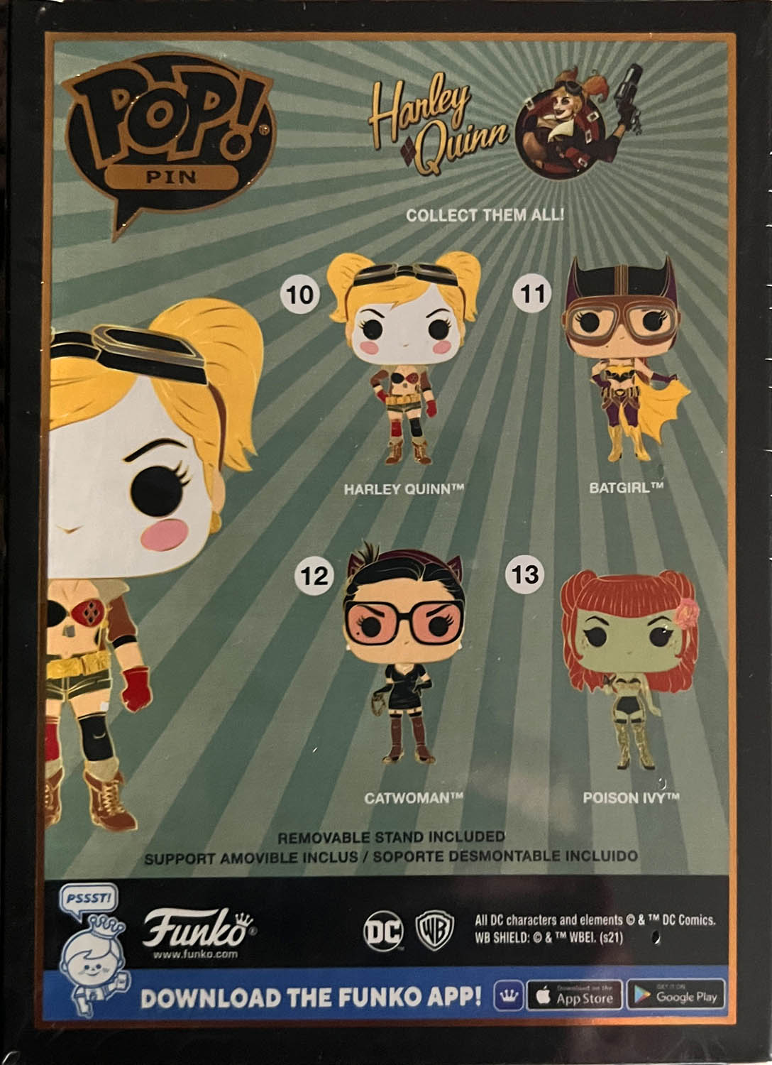 Harley Quinn 10 - Funko (POP! Pin DC) action figure collectible - Main Image 2