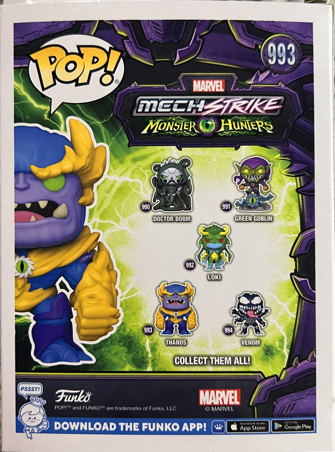 Thanos 993 - Funko (POP! MARVEL) action figure collectible - Main Image 2