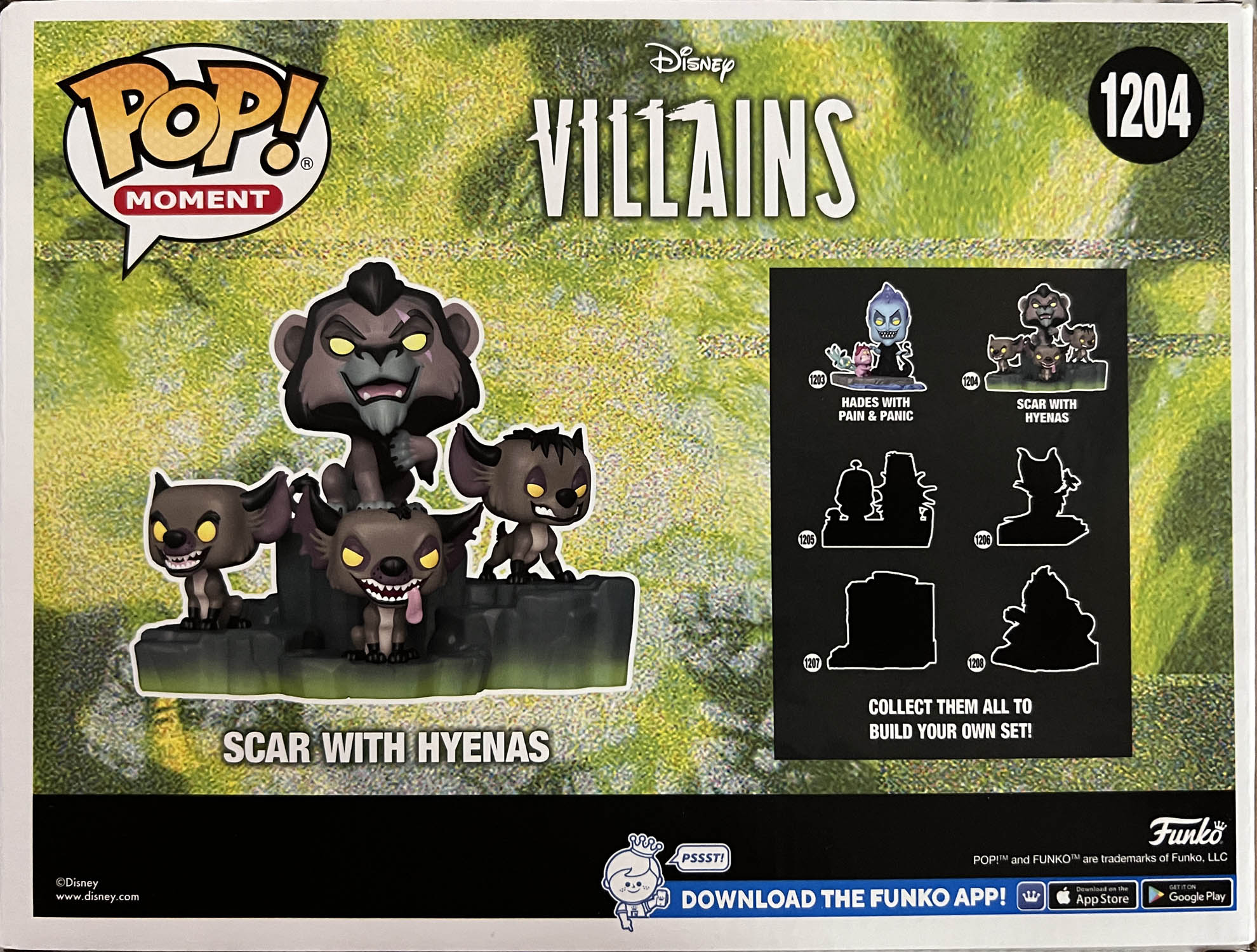 Scar with Hyenas 1204 - Funko (Pop! Disney) action figure collectible - Main Image 2