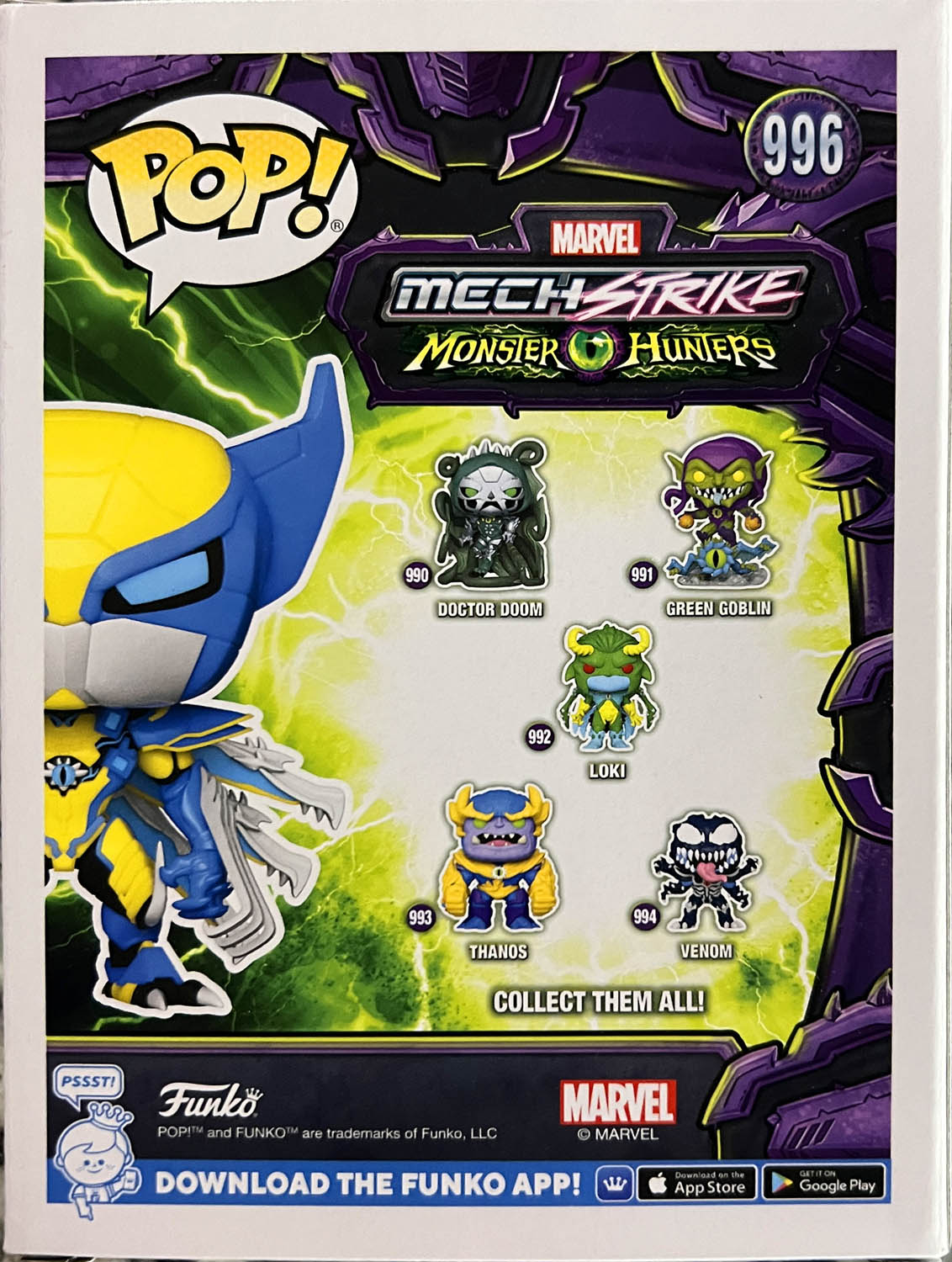 Wolverine 996 - Funko (POP! MARVEL) action figure collectible - Main Image 2