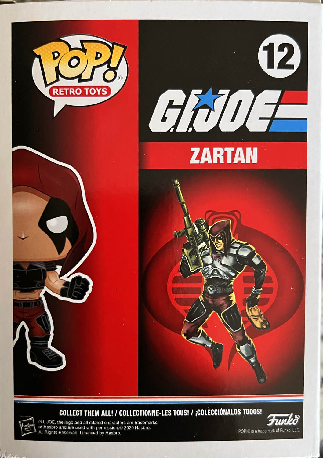 Zartan 12 - Funko (POP! Retro Toys) action figure collectible - Main Image 2