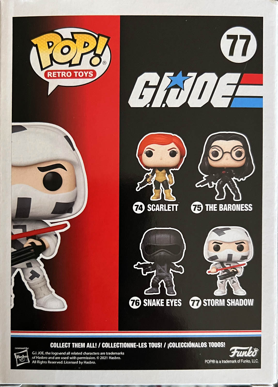 Storm Shadow 77 - Funko (POP! Retro Toys) action figure collectible - Main Image 2